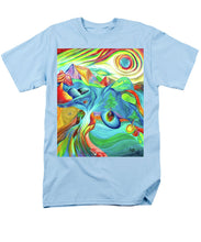 Load image into Gallery viewer, Rainbow Pathway - Men&#39;s T-Shirt  (Regular Fit)
