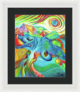 Rainbow Pathway - Framed Print