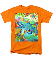 Load image into Gallery viewer, Rainbow Pathway - Men&#39;s T-Shirt  (Regular Fit)
