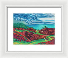 Load image into Gallery viewer, The Bluffs - Framed Print
