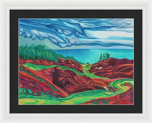 The Bluffs - Framed Print