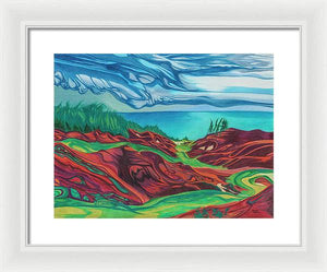 The Bluffs - Framed Print