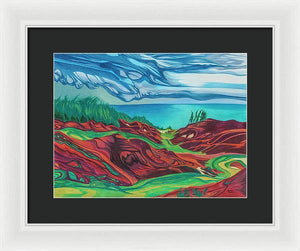 The Bluffs - Framed Print