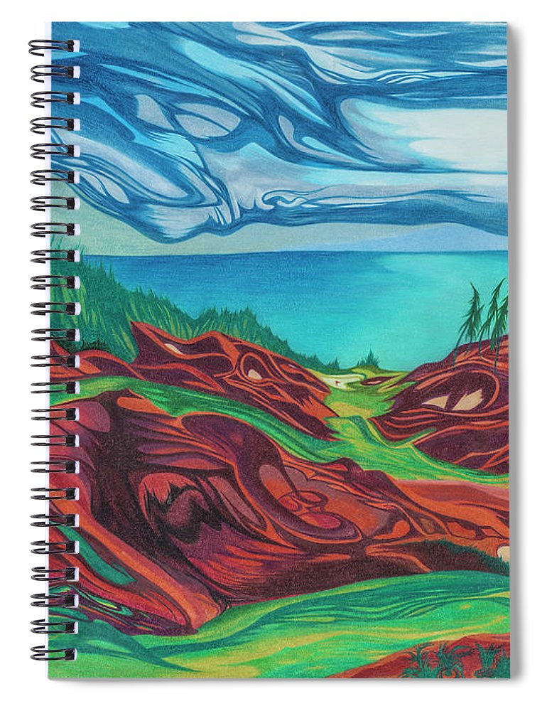 The Bluffs - Spiral Notebook