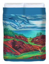 Load image into Gallery viewer, The Bluffs - Duvet Cover
