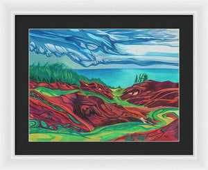 The Bluffs - Framed Print