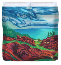 Load image into Gallery viewer, The Bluffs - Duvet Cover
