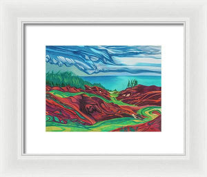 The Bluffs - Framed Print