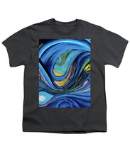 Load image into Gallery viewer, Abstract Blue Personality  - Youth T-Shirt
