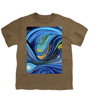 Load image into Gallery viewer, Abstract Blue Personality  - Youth T-Shirt
