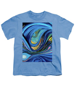 Abstract Blue Personality  - Youth T-Shirt