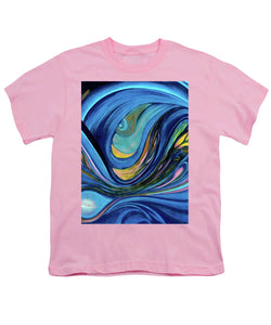 Abstract Blue Personality  - Youth T-Shirt