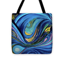 Load image into Gallery viewer, Abstract Blue Personality  - Tote Bag
