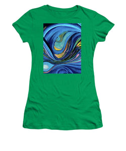 Abstract Blue Personality  - Women's T-Shirt