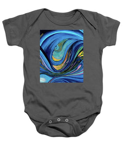 Abstract Blue Personality  - Baby Onesie