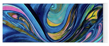 Load image into Gallery viewer, Abstract Blue Personality  - Yoga Mat
