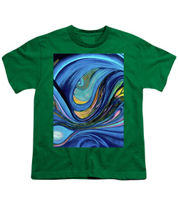 Abstract Blue Personality  - Youth T-Shirt