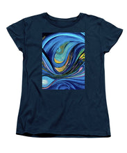 Load image into Gallery viewer, Abstract Blue Personality  - Women&#39;s T-Shirt (Standard Fit)
