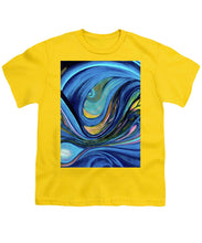 Load image into Gallery viewer, Abstract Blue Personality  - Youth T-Shirt
