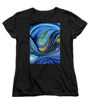 Load image into Gallery viewer, Abstract Blue Personality  - Women&#39;s T-Shirt (Standard Fit)
