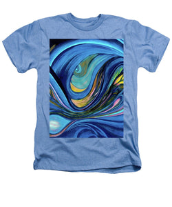 Abstract Blue Personality  - Heathers T-Shirt