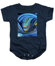 Load image into Gallery viewer, Abstract Blue Personality  - Baby Onesie
