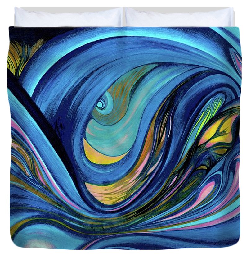 Abstract Blue Personality  - Duvet Cover