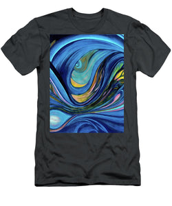 Abstract Blue Personality  - T-Shirt