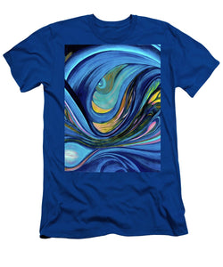 Abstract Blue Personality  - T-Shirt