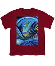 Load image into Gallery viewer, Abstract Blue Personality  - Youth T-Shirt
