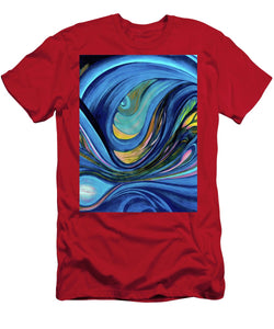 Abstract Blue Personality  - T-Shirt