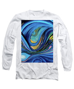 Abstract Blue Personality  - Long Sleeve T-Shirt