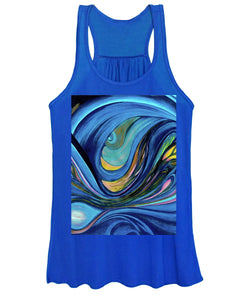 Abstract Blue Personality  - Women's Tank Top