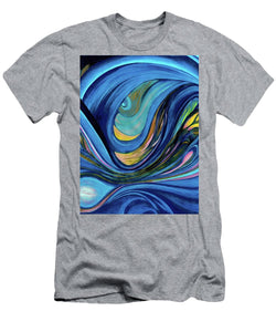 Abstract Blue Personality  - T-Shirt