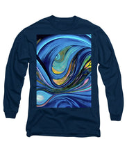 Load image into Gallery viewer, Abstract Blue Personality  - Long Sleeve T-Shirt

