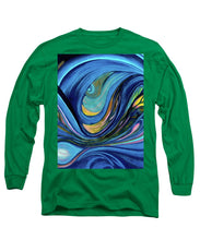 Load image into Gallery viewer, Abstract Blue Personality  - Long Sleeve T-Shirt
