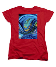 Load image into Gallery viewer, Abstract Blue Personality  - Women&#39;s T-Shirt (Standard Fit)
