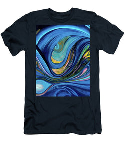 Abstract Blue Personality  - T-Shirt