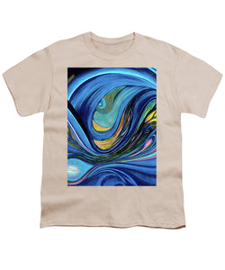 Abstract Blue Personality  - Youth T-Shirt