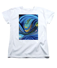 Load image into Gallery viewer, Abstract Blue Personality  - Women&#39;s T-Shirt (Standard Fit)
