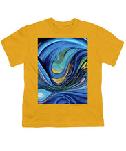 Load image into Gallery viewer, Abstract Blue Personality  - Youth T-Shirt
