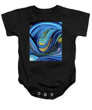 Load image into Gallery viewer, Abstract Blue Personality  - Baby Onesie
