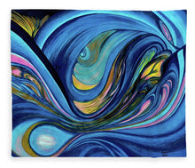 Load image into Gallery viewer, Abstract Blue Personality  - Blanket
