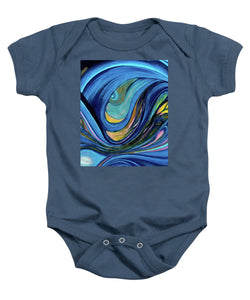 Abstract Blue Personality  - Baby Onesie