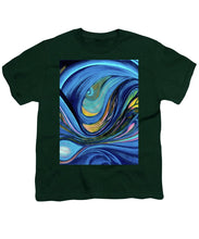 Load image into Gallery viewer, Abstract Blue Personality  - Youth T-Shirt
